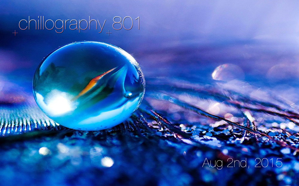 Chillography 801 eflier